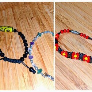 3 Beaded Bracelets